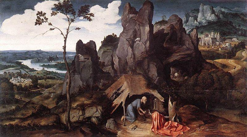 Joachim Patinir St Jerome in the Desert